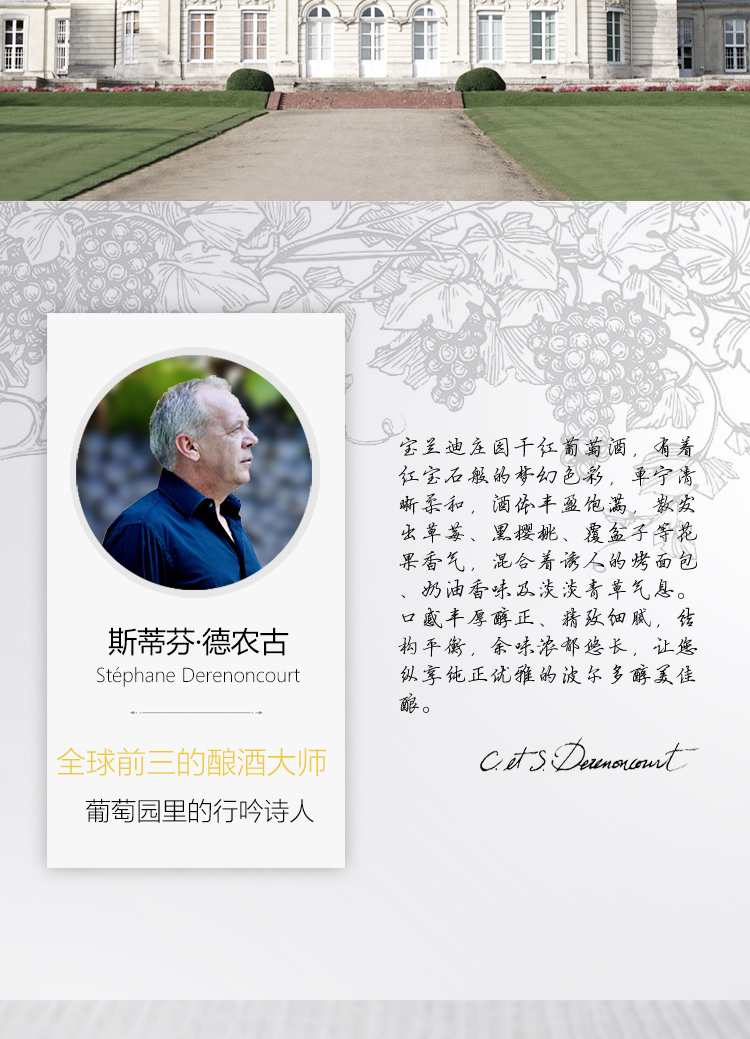 布兰迪庄园2023超波干红葡萄酒